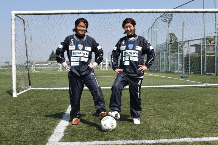 ニッパツ横浜FCシーガルズ　なでしこ2部リーグ　吉田瑞季選手　出口春奈選手
